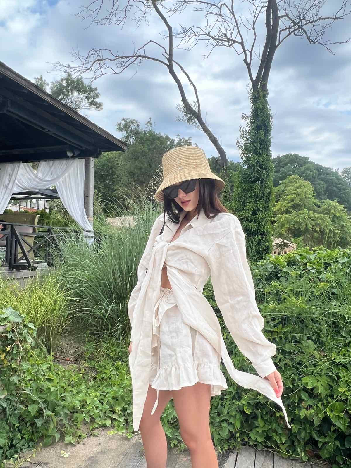 СЕТ ТОП И КЪСИ ПАНТАЛОНКИ BEACH